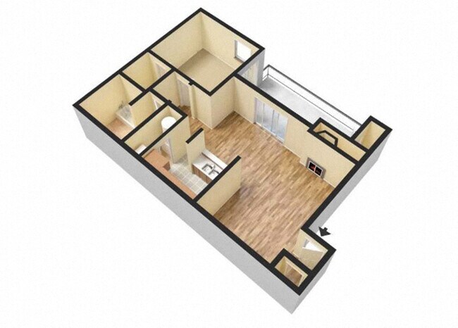 Unit 334 235 floor plan